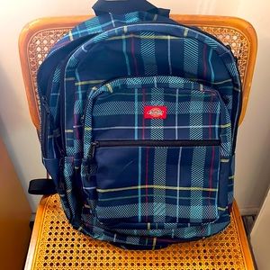 Dickie’s plaid backpack